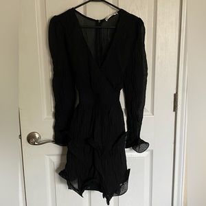 Saints + Secrets Ruffle Dress - Large